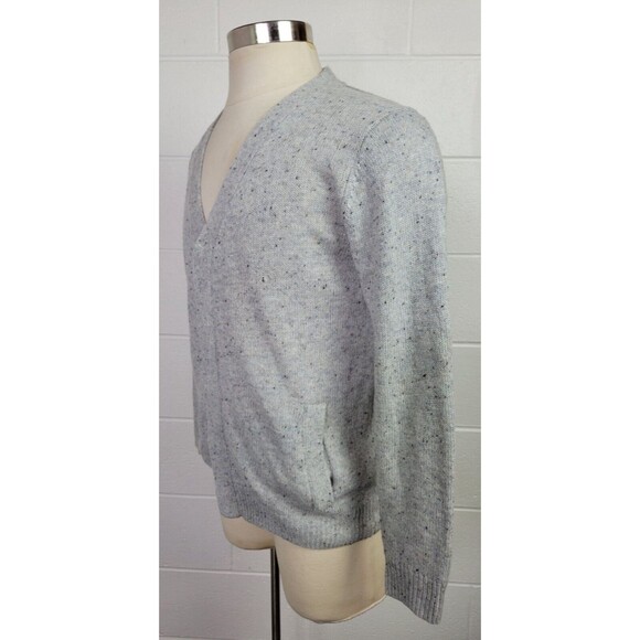 3.1 Phillip Lim for Target Mens Gray Flecked Cardigan Sweater M - Picture 5 of 9